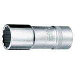 Gedore 6140760 Socket Wrench Insert 1/2 Long UD Profile 24 mm