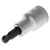 Gedore 6157060 Screwdriver Bit Socket 1/2 TORX T45