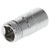 Gedore 6166050 Socket 1/4 Hex 8 mm