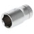 Gedore 6166210 Socket 1/4 Hex 10 mm