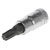 Gedore 6191240 Screwdriver Bit Socket 1/4 TX T30