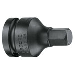 Gedore 6225670 Impact Socket 1/2 Internal Hexagon 17 mm