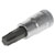 Gedore 6265890 Screwdriver Bit Socket 1/4 TX T40