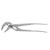 Gedore 6416260 Universal Pliers 10 15-fold adjustable