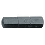 Gedore 6538960 Screwdriver Bit 1/4" value pack 10 Pieces Internal Hexagon 3 mm