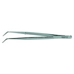 Gedore 6556270 Tweezers, angled tips, 150 mm