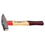 Gedore 8584200 ROTBAND-PLUS Metalworking Hammer With Hickory Handle 500 g