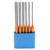 Gedore 8866290 Pin Punch Set in PVC holder, 6 pieces, Long shape