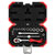 Gedore RED 3300050 Socket Wrench Set 1/4 16 Pieces 4-13 mm