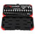 Gedore RED 3300051 Socket Wrench Set 1/4 33 Pieces 4-13 mm