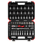 Gedore RED 3300054 Socket Wrench Set 3/8 59 Pieces 6-24 mm