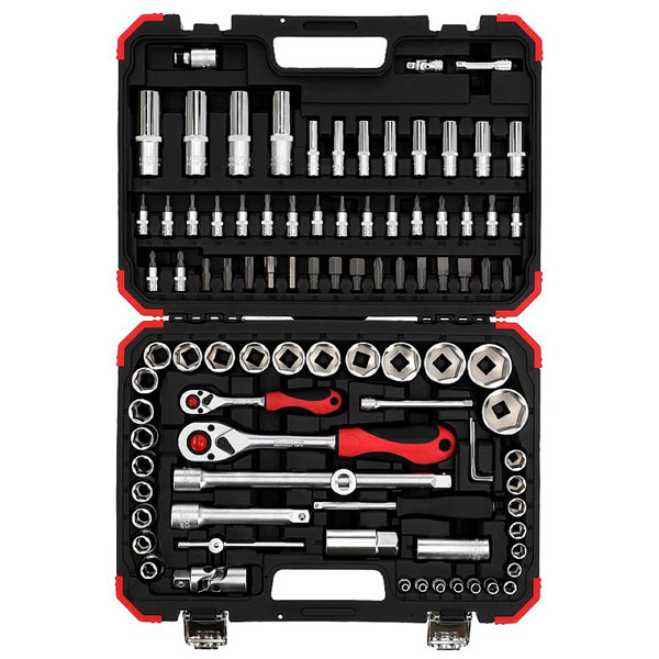 Gedore RED 3300057 Socket Wrench Set 1/4" + 1/2" 94 pieces