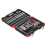 Gedore RED 3300058 Socket Wrench Set 1/4 + 3/8 + 1/2 172 pieces