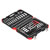Gedore RED 3300058 Socket Wrench Set 1/4 + 3/8 + 1/2 172 pieces