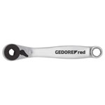 Gedore RED 3300161 Bit Ratchet 1/4 L/R 91 mm RSW 6° + adapter
