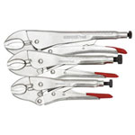 Gedore RED 3301180 Locking Pliers Set 7-12 3 Pieces 35-60 mm