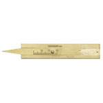 Gedore RED 3301552 Tire Tread Depth Gauge, Brass