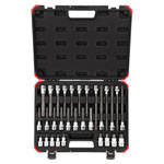 Gedore RED 3301573 Screwdriver Bits 1/2 30 Pieces 6-point