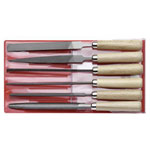 Gedore RED 3301596 Key File Set 6 Pieces 177 mm