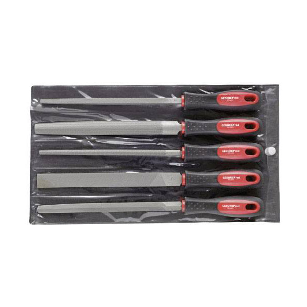 Click to view product details and reviews for Gedore Red 3301597 File Set 3 Edge 4 Edged Flat Round Half.