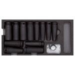 Gedore RED 3301711 Power Wrench 1/2 in 2/6 CT module, 14 pieces