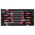 Gedore RED 3301712 Screwdriver Set in 2/6 CT module, 6 Pieces PH+SL