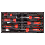 Gedore RED 3301713 Screwdriver Set in 2/6 CT module, 6 Pieces PZ+SL