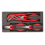 Gedore RED 3301717 Set of Pliers in the 2/6 CT module, 4 pieces