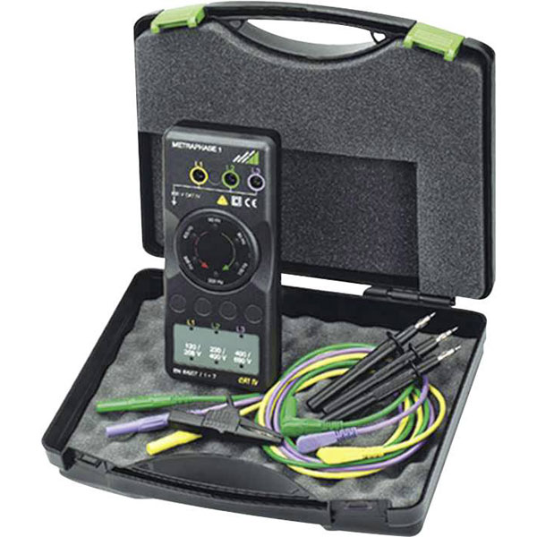 Gossen Metrawatt M620A METRAPhase 1 Rotating EMF Indicator CAT IV ...