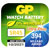 GP 394LOD662A1 Button Cell 1.55V Silver Oxide Reliable Watch Battery