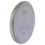GP GpieceR1216STD144C1 Button Cell CR1216 3V Lithium High Energy Density