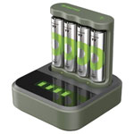 GP RCKCHB441D419 B441 Charger for 4 NiMH AA/AAA batteries via USB