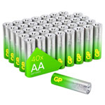 GP SUP15A984S40 Super AA Batteries 1.5V 40 pieces Ideal for Everyday Use