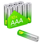 GP SUP24A997C10 Super AAA Batteries 1.5V 10pieces 50% More Energy Leak-Proof
