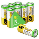 GP SUP910A359S8 Super N Battery Alkaline 1.5V 8piece Everyday Devices