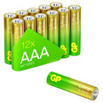 GP ULT24A552C12 Ultra AAA Batteries 1.5V 12 pieces High Power Leak-Proof