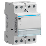 Hager ESC463S Remote Switch 63A 400V Hum-Free Series Mounting Safe