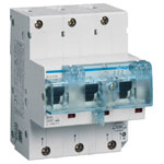 Hager HTN335E Circuit Breaker 3-Pin 35A E-Type DIN Rail Mounting