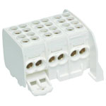 Hager KH23C KH23C Terminal 3-Pin 80A Finger-Safe 1pc 2x25/2x16 mm²