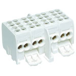 Hager KH24C Terminal Main Cable Branch 4P 80A 2x25/2x16mm² Finger-safe