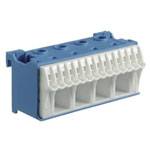 Hager KN18N Terminal Flexible & Fixed 1 Piece Blue