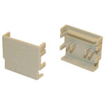 Hager KZN024 End Cap White For Phase Rail 4-Pin 1pc