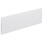 Hager ZZ35S Shoe Moulding Pure White RAL 9010 Covering Strip Lockable