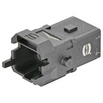 Harting 09 10 005 3001 Han Connector 1A-5+PE-C-m Latch 1pc