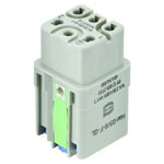 Harting 09 12 005 2734 Han Socket insert 5-pole 16A Content: 1pc