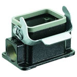 Harting 19 37 006 1290 Socket Enclosure robust design 1pc