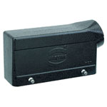 Harting 19 37 016 1521 Bush Enclosure Durable Secure Grey 1pc