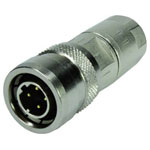 Harting 21 03 881 1430 Connector Plug Straight 4 Pins 1pc
