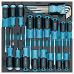 Hazet 163-297/26N Workshop Screwdriver Set 26-Piece Slot/Phillips/Star