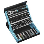 Hazet 2200SC-2 SmartCase 50-piece Bit Set Allen/Slot/Phillips/Star